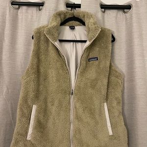 Patagonia women’s faux fur vest
